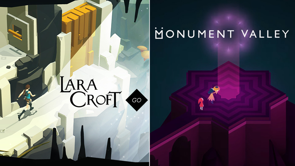 Lara Croft GO y Monument Valley 2 gratis para Android y iOS