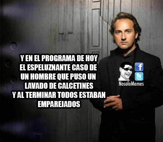 La lavadora no se tragó ningún calcetín