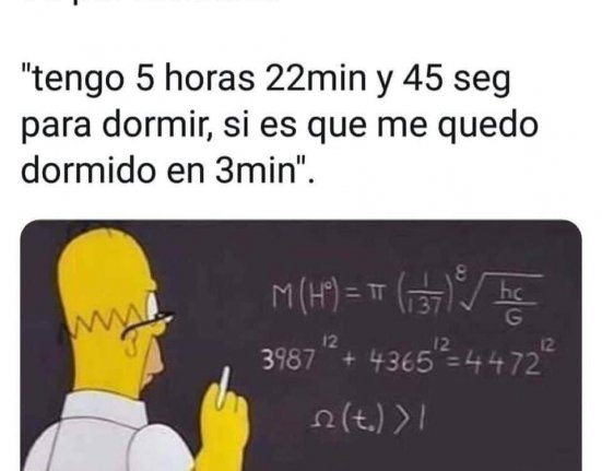 Yo todas las noches...