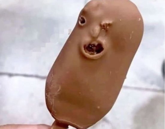 ¿Qué haríais con este helado?